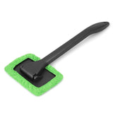 1Pcs Microfiber Car Cleaning Windshield Brush Detachable Handle Car Detailing Cleaner with Cloth Pad Car Wash Detailing Brush