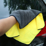 1pc 30*30/30*40/30*60 Car Wash Towel Microfiber Car Cleaning Drying Cloth Microfiber Washing Drying Towel Strong Thick Plush