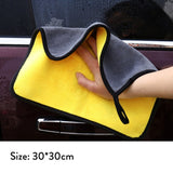 1pc 30*30/30*40/30*60 Car Wash Towel Microfiber Car Cleaning Drying Cloth Microfiber Washing Drying Towel Strong Thick Plush