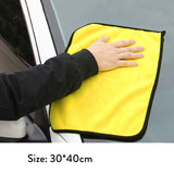 1pc 30*30/30*40/30*60 Car Wash Towel Microfiber Car Cleaning Drying Cloth Microfiber Washing Drying Towel Strong Thick Plush