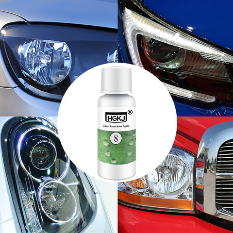 20ML Car Headlight Cleaning Repairing Fluid Repair Refurbishment Fluid Detergent Car Light Cleaner Scratch remover Repair Liquid