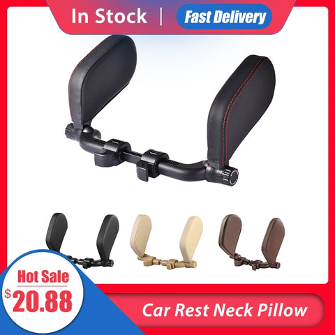 Car Seat Headrest Travel Rest Neck Pillow Support Solution For Kids And Adults Children Auto Seat Head Cushion Car Pillow