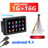 Podofo 2 din Car Radio 2.5D GPS Android Multimedia Player Universal 7" audio Navigation For Volkswagen Nissan Hyundai Kia Toyota
