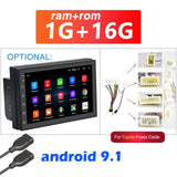 Podofo 2 din Car Radio 2.5D GPS Android Multimedia Player Universal 7" audio Navigation For Volkswagen Nissan Hyundai Kia Toyota