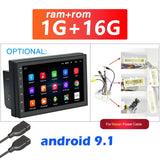 Podofo 2 din Car Radio 2.5D GPS Android Multimedia Player Universal 7" audio Navigation For Volkswagen Nissan Hyundai Kia Toyota