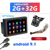 Podofo 2 din Car Radio 2.5D GPS Android Multimedia Player Universal 7" audio Navigation For Volkswagen Nissan Hyundai Kia Toyota