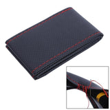 Car Styling DIY Car Steering Wheel Cover with Needles Thread Extremely Soft Artificial Leather Interior Accessories High Quality