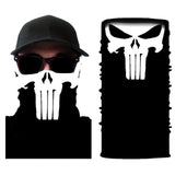 New Seamless Bandana Skull Dust-proof Hiking Outdoor Sports Head Cover motorcycle Bike Riding Sunscreen Protect Face Mask Scarf