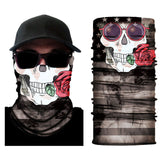 New Seamless Bandana Skull Dust-proof Hiking Outdoor Sports Head Cover motorcycle Bike Riding Sunscreen Protect Face Mask Scarf