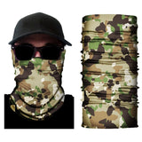 New Seamless Bandana Skull Dust-proof Hiking Outdoor Sports Head Cover motorcycle Bike Riding Sunscreen Protect Face Mask Scarf