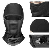 Winter Warm Fleece Motorcycle Face Mask Anti-dust Waterproof Windproof Full Face Cover Hat Neck Helmet Ski Mask Balaclavas